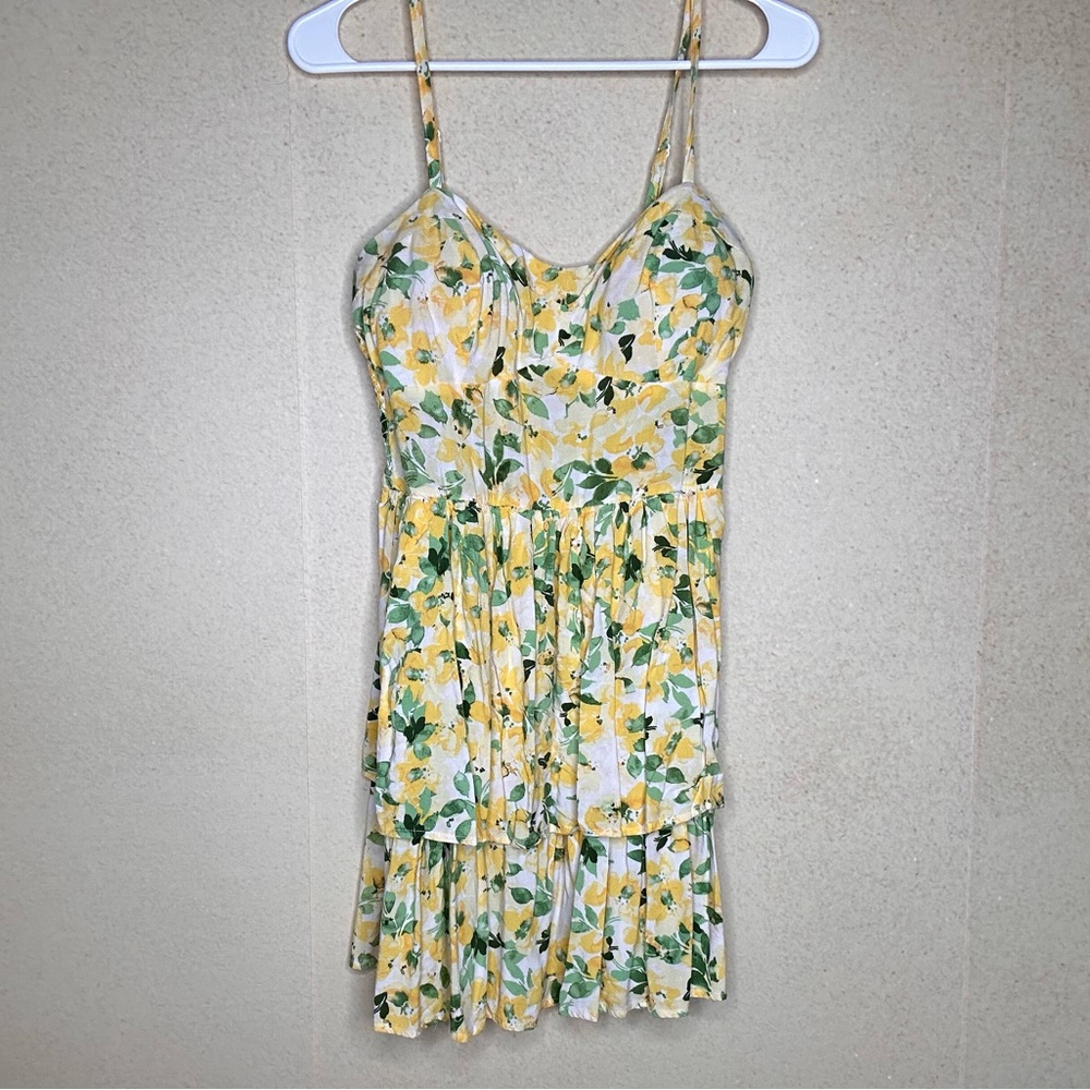 AUW Lemon Mini Dress